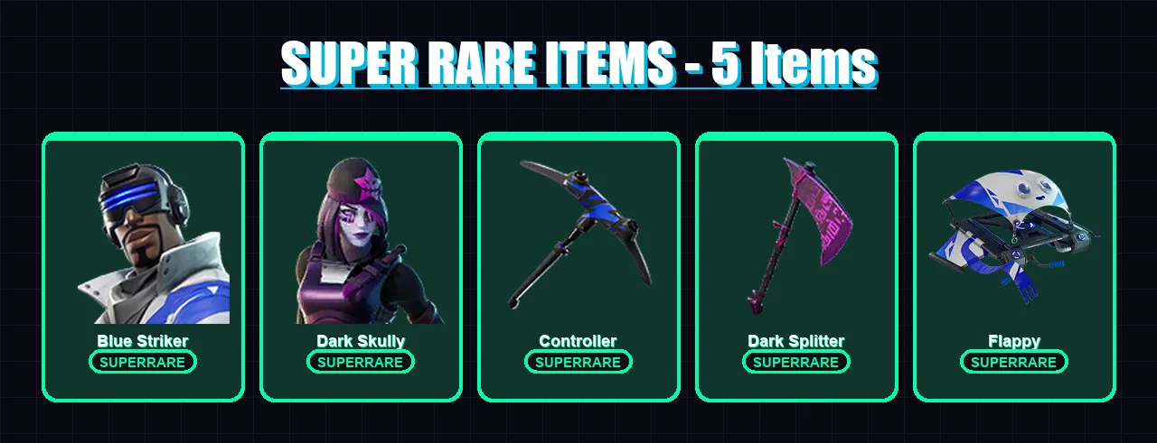 [PC/XBOX/PSN] | Blue Striker | Dark Skully | Drift | Backlash | Era | 105 skin | 124 pickaxe | 105 emote | 85 glider | Lv1169 — Fortnite account