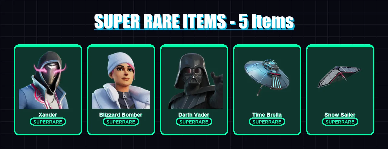 [PC/XBOX] | Xander | Blizzard Bomber | Darth Vader | Optimus Prime | Rox | 94 skin | 132 pickaxe | 77 emote | 100 glider | Lv1907