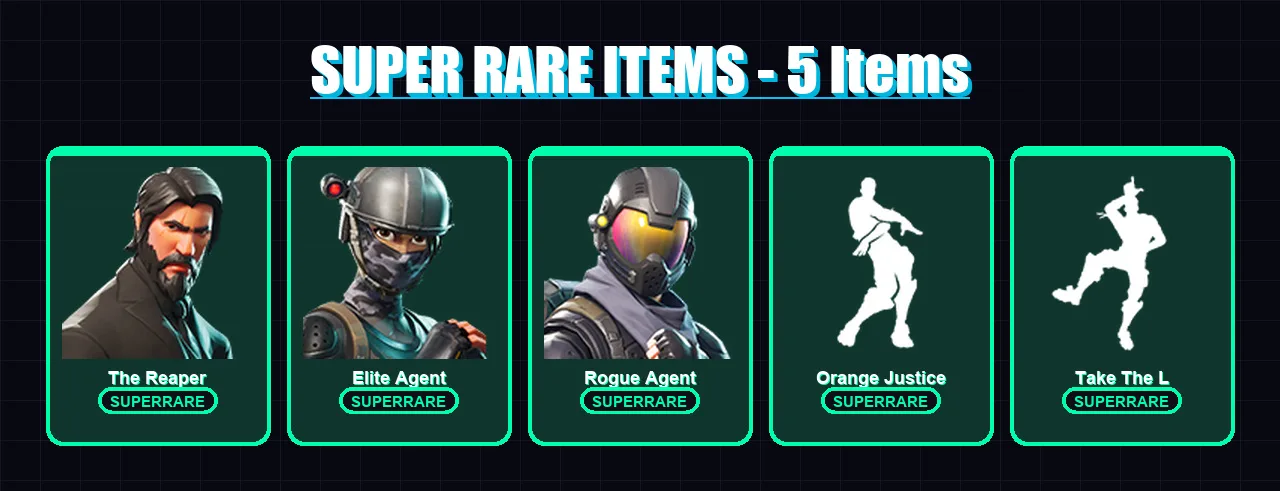 [PC/XBOX/PSN] | The Reaper | Elite Agent | Rogue Agent | Dark Voyager | Valor | 18 skin | 14 pickaxe | 22 emote | 18 glider | Lv249