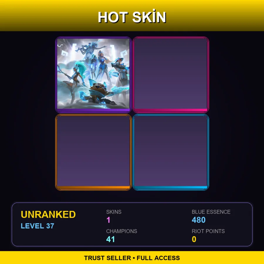 EUNE | Lv37 | Unranked | 1 Skin | 41 Champ — Dwg Twisted Fate