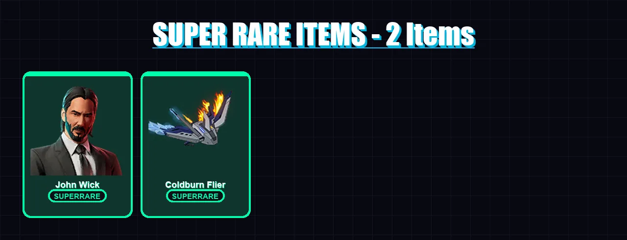 [PC] | John Wick | Raz | Vegeta | Kymera | Joey | 255 skin | 253 pickaxe | 186 emote | 145 glider | Lv1814