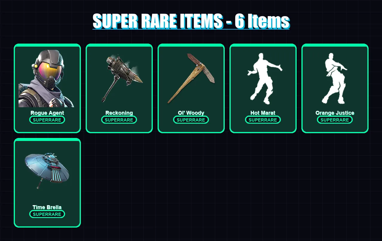 [PC/XBOX/PSN] | Rogue Agent | Omega | Zenith | Frozen Red Knight | Frozen Raven | 89 skin | 106 pickaxe | 97 emote | 90 glider | Lv1593