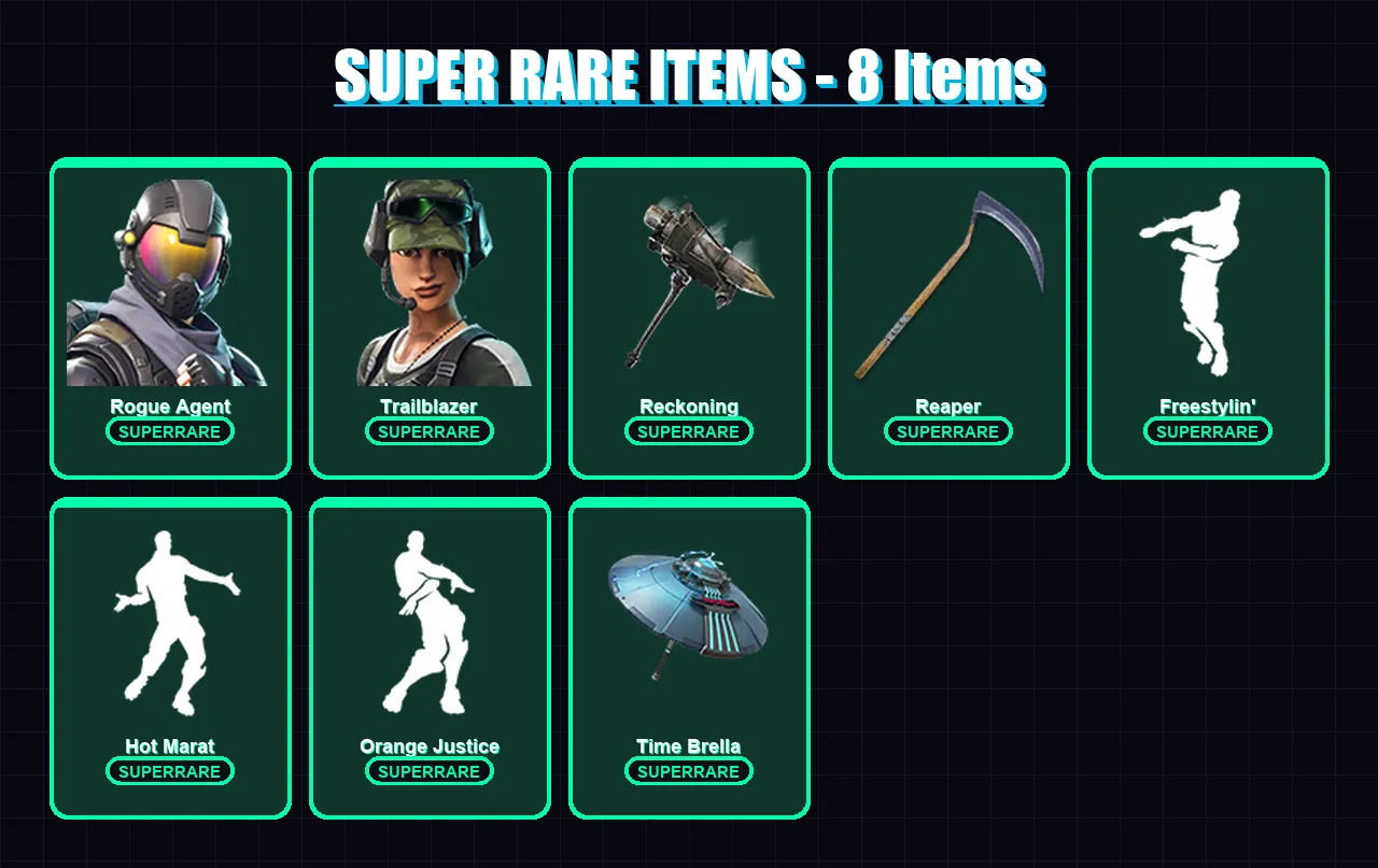 [PC/XBOX/PSN] | Rogue Agent | Trailblazer | Ragnarok | Drift | The Ice King | 46 skin | 33 pickaxe | 45 emote | 33 glider | Lv482 — Fortnite account