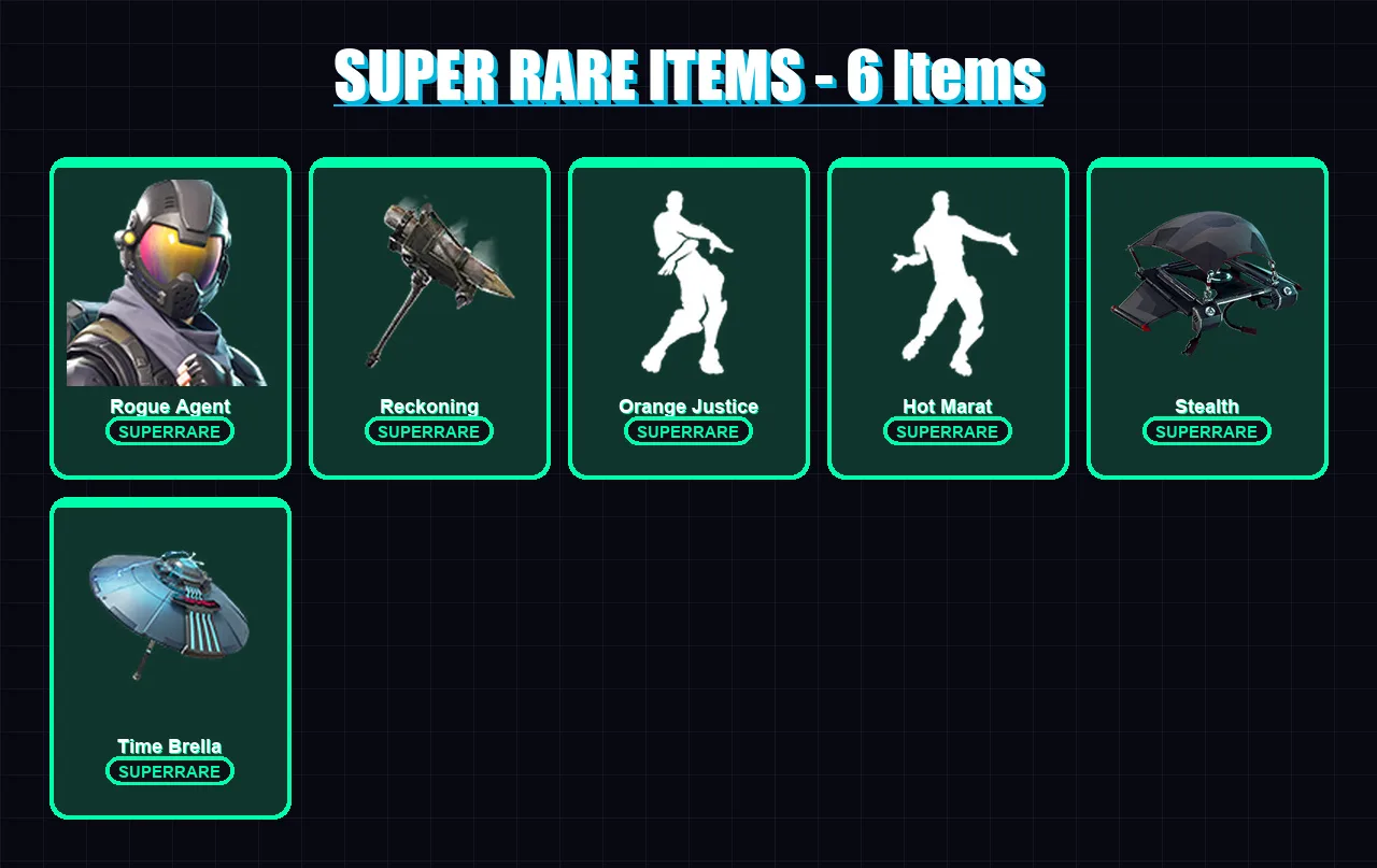 [PC/XBOX/PSN] | Rogue Agent | Omega | Calamity | Drift | Dire | 109 skin | 120 pickaxe | 97 emote | 114 glider | Lv1463