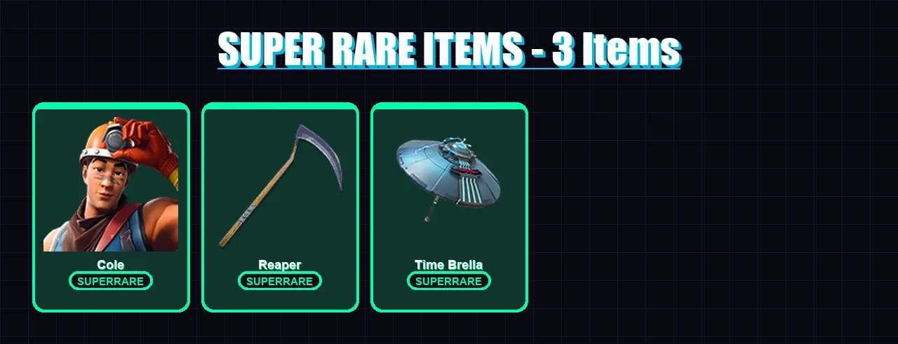 [PC/PSN] | Cole | Optimus Prime | Paradigm (Reality-659) | The Origin | Era | 98 skin | 113 pickaxe | 50 emote | 58 glider | Lv1027 — Fortnite account