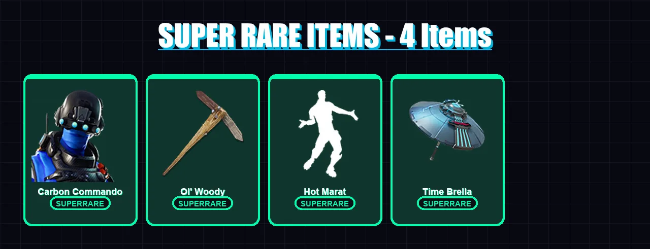 [PS4/PS5/XBOX/PC] | Carbon Commando | Lynx | Ultima Knight | Luxe | Singularity | 80 skin | 97 pickaxe | 108 emote | 95 glider | Lv1520 — Fortnite account