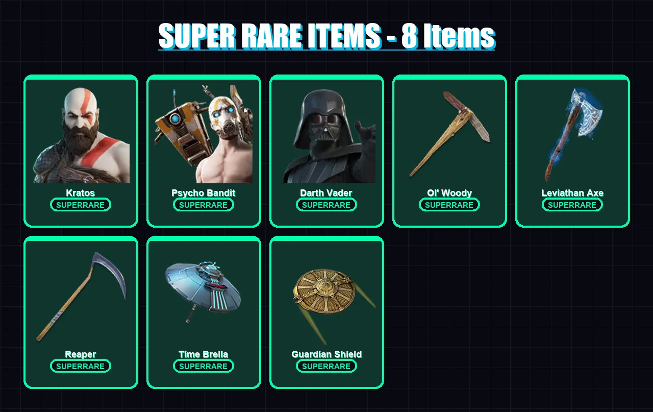 [PC/PSN] | Kratos | Psycho Bandit | Darth Vader | Mizuki | Frozen Red Knight | 548 skin | 519 pickaxe | 406 emote | 293 glider | Lv4455