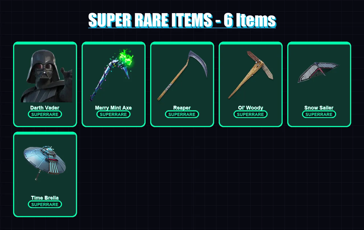 [PS4/PS5/XBOX/PC] | Darth Vader | Raz | Fade | Torin | Polarity | 220 skin | 306 pickaxe | 244 emote | 232 glider | Lv4396