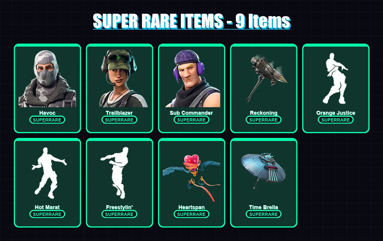 [PC/XBOX/PSN] | Havoc | Trailblazer | Sub Commander | Carbide | Peter Griffin | 54 skin | 73 pickaxe | 57 emote | 63 glider | Lv829 — Fortnite account