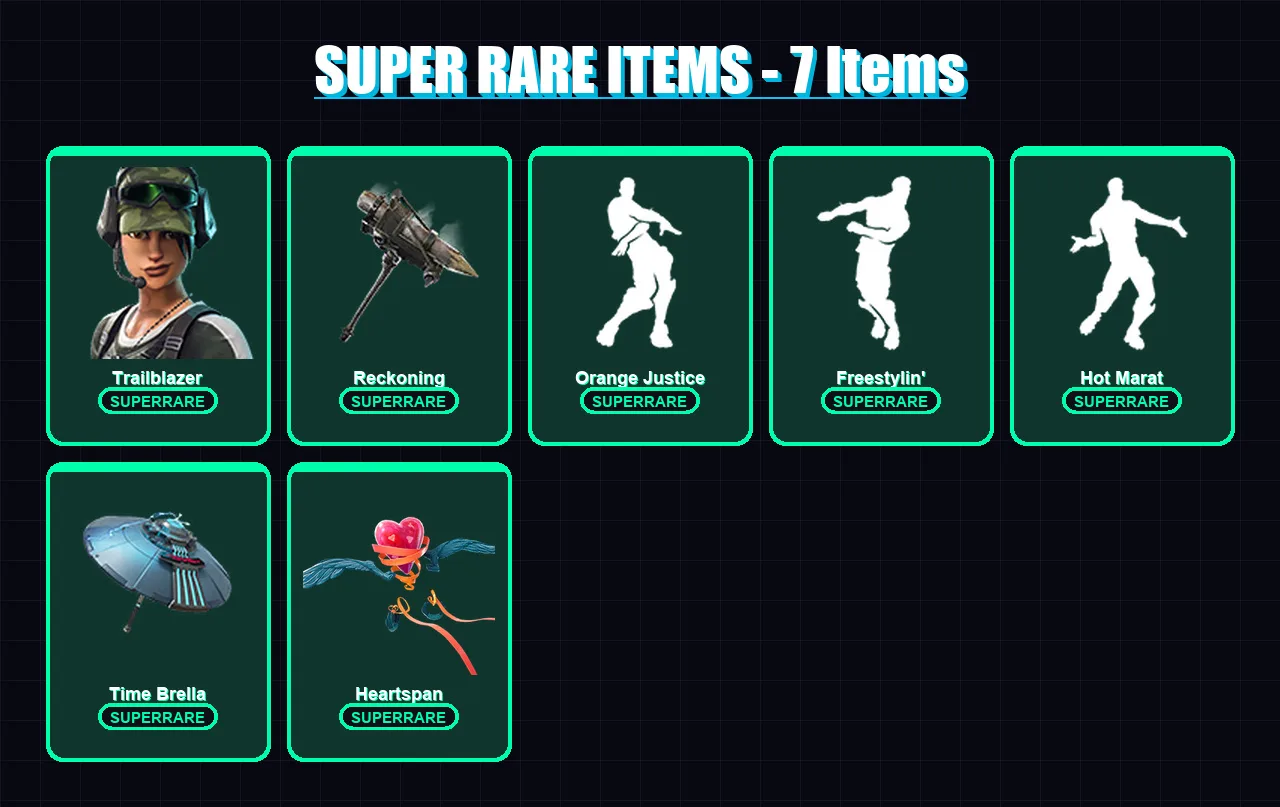 [PC/XBOX/PSN] | Trailblazer | A.I.M. | Lynx | Zenith | Rox | 30 skin | 26 pickaxe | 38 emote | 29 glider | Lv447 — Fortnite account
