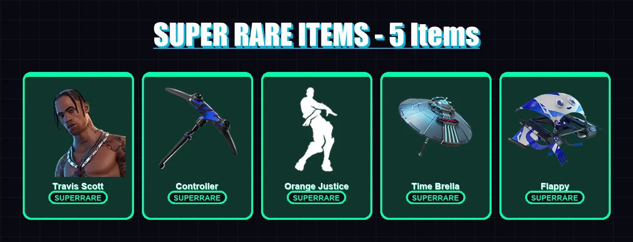 [PS4/PS5/XBOX/PC] | Travis Scott | Valor | Fade | Blackheart | Ragnarok | 78 skin | 64 pickaxe | 69 emote | 69 glider | Lv933