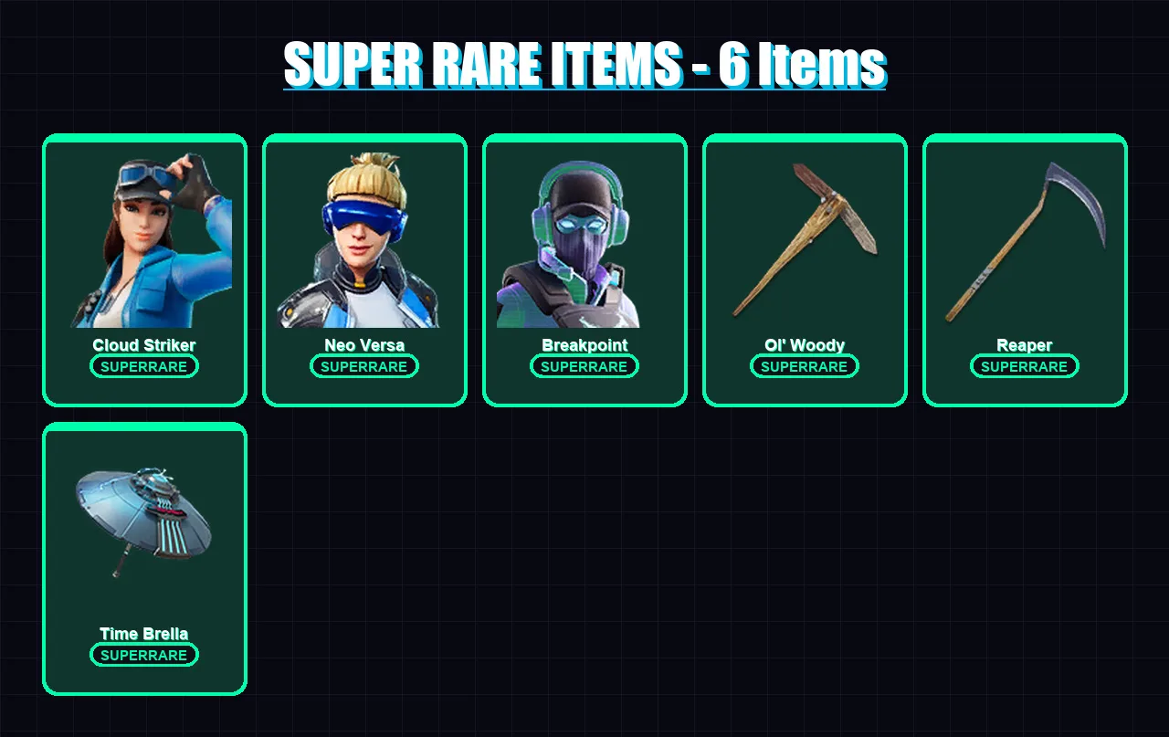 [PC/XBOX] | Cloud Striker | Neo Versa | Breakpoint | Predator | Eternal Knight | 111 skin | 133 pickaxe | 86 emote | 114 glider | Lv1550 — Fortnite account