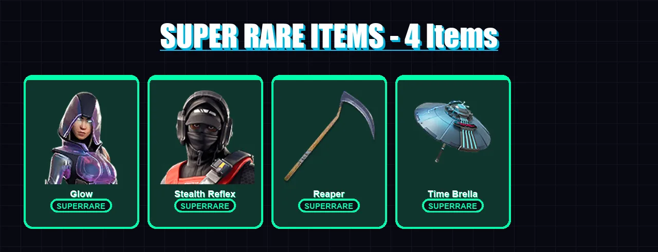 [PC/XBOX/PSN] | Glow | Stealth Reflex | The Imagined | The Scientist | Lynx | 35 skin | 48 pickaxe | 40 emote | 59 glider | Lv1000