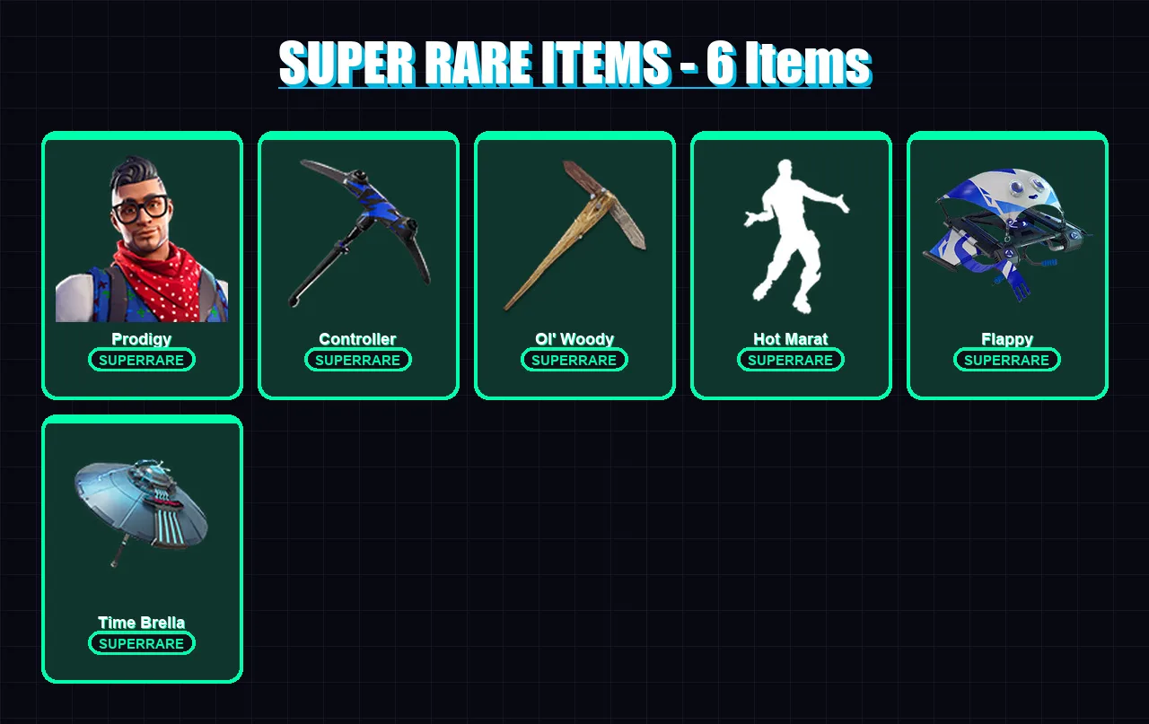 [PS4/PS5/XBOX/PC] | Prodigy | Kado Thorne | Zenith | Midas | Hades | 264 skin | 270 pickaxe | 198 emote | 188 glider | Lv2092