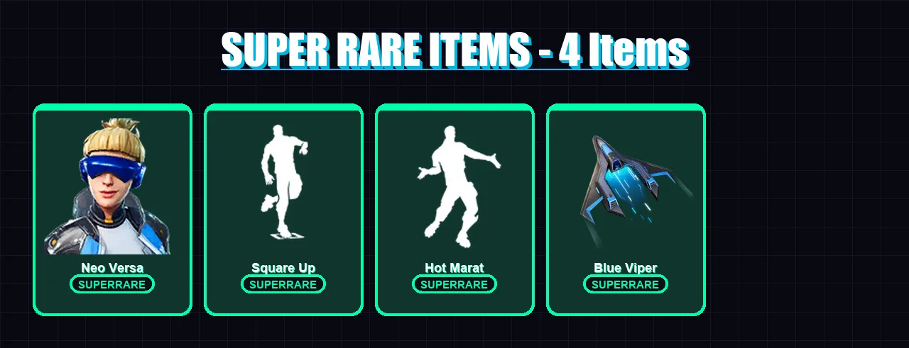 [PC/XBOX] | Neo Versa | Sentinel | Gear Specialist Maya | Rox | The Ace | 23 skin | 33 pickaxe | 51 emote | 37 glider | Lv643