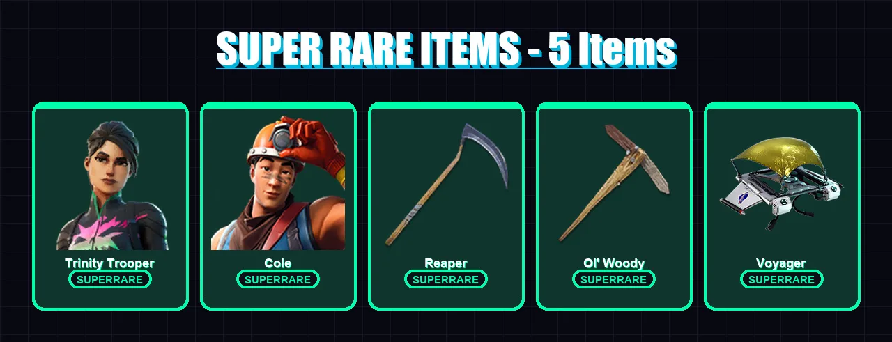 [PC/XBOX/PSN] | Trinity Trooper | Cole | Midas Rex | Frozen Red Knight | Backlash | 191 skin | 194 pickaxe | 146 emote | 89 glider | Lv1854 — Fortnite account