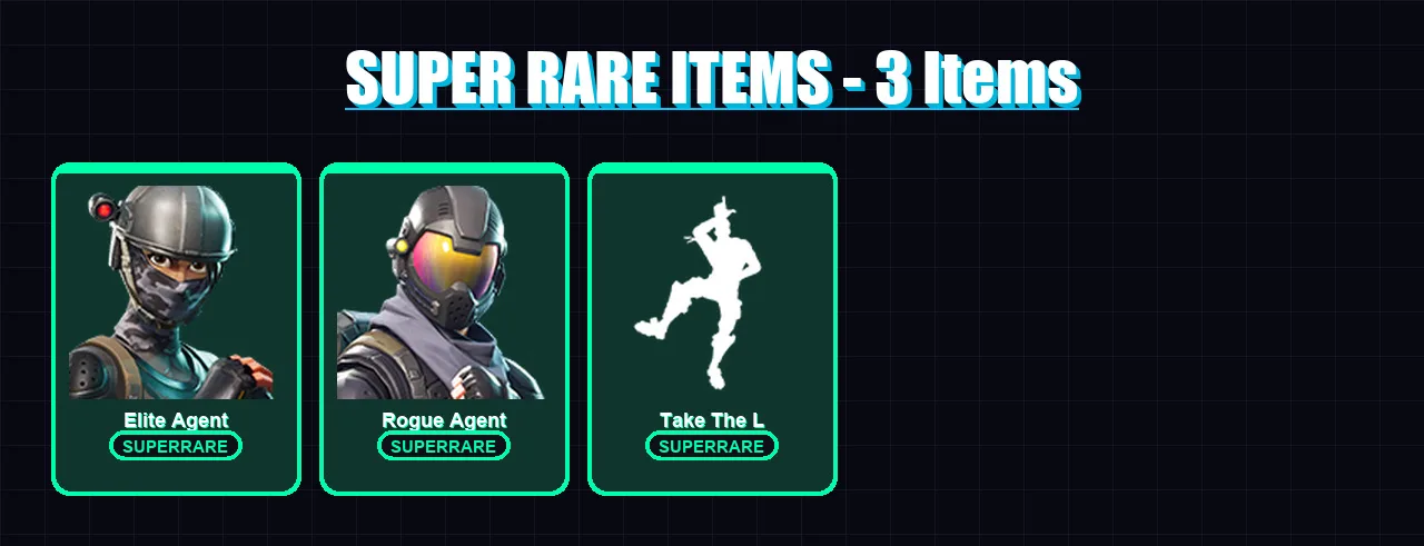 [PC/XBOX/PSN] | Elite Agent | Rogue Agent | Renzo the Destroyer | Carbide | Dark Voyager | 13 skin | 11 pickaxe | 10 emote | 13 glider | Lv172