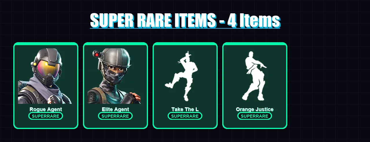 [PC/PSN] | Rogue Agent | Elite Agent | Eternal Knight | Dark Voyager | Sentinel | 23 skin | 35 pickaxe | 36 emote | 35 glider | Lv568