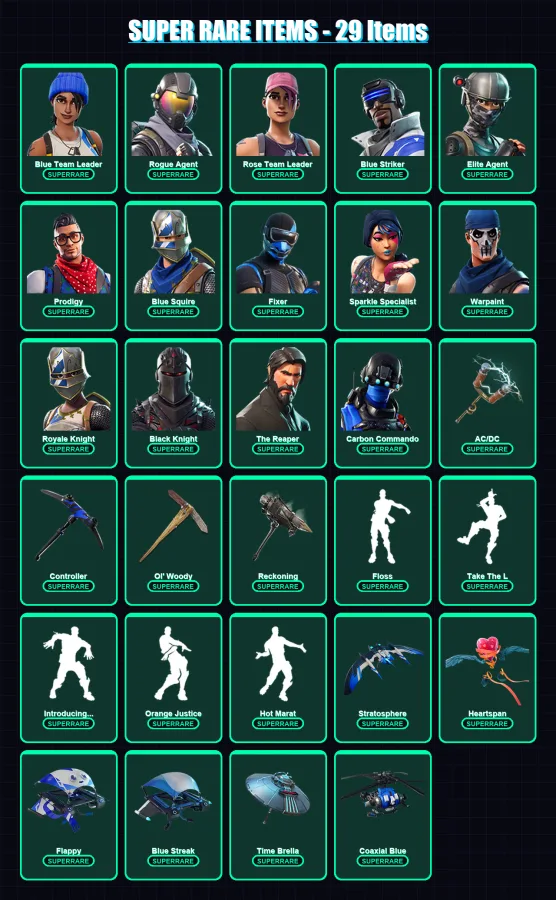 [PC/XBOX/PSN] | Blue Team Leader | Rogue Agent | Rose Team Leader | 129 skin | Lv1149