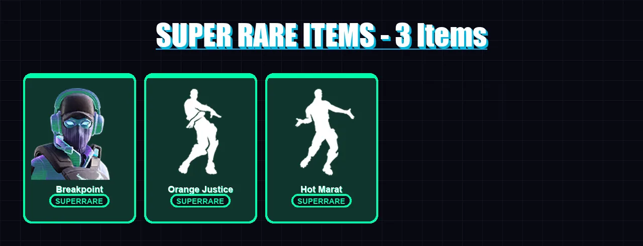 [PC/XBOX/PSN] | Breakpoint | Midas | Ronin | Kymera | Raz | 142 skin | 181 pickaxe | 128 emote | 141 glider | Lv3334