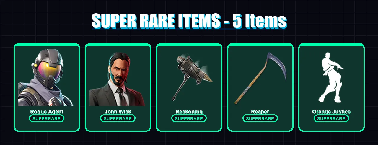 [PC/XBOX/PSN] | Rogue Agent | John Wick | Drift | Lynx | Calamity | 59 skin | 41 pickaxe | 43 emote | 38 glider | Lv407 — Fortnite account