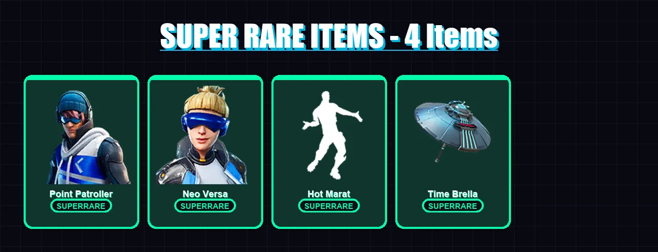 [PS4/PS5/PC] | Point Patroller | Neo Versa | Deadpool | Sentinel | The Foundation | 114 skin | 131 pickaxe | 120 emote | 130 glider | Lv1974