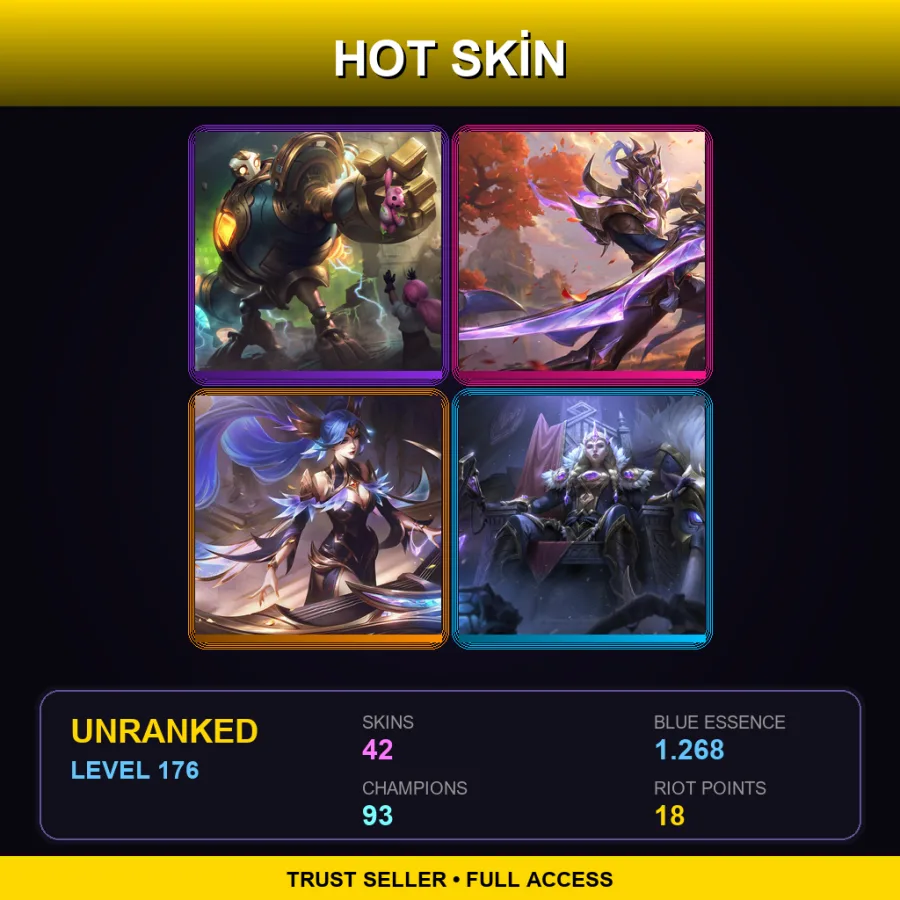 LAS | Lv176 | Unranked | 42 Skin | 93 Champ — Jailbreak Graves
