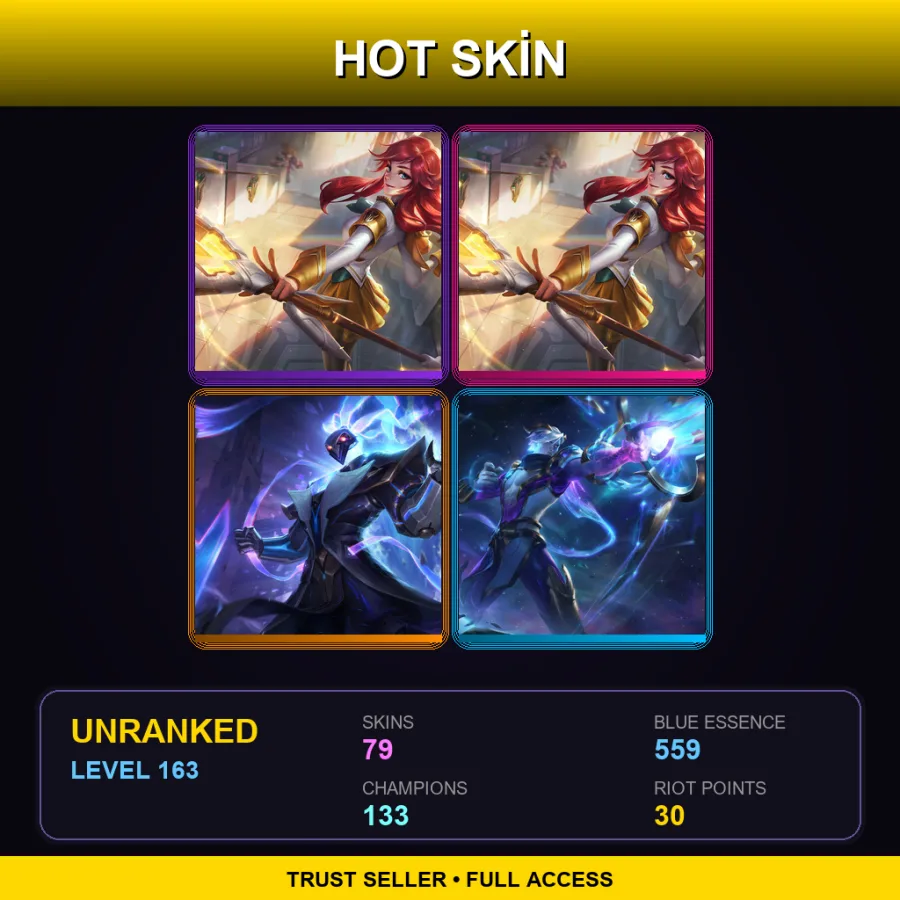 EUNE | Lv163 | Unranked | 79 Skin | 133 Champ — Spectral Fiddlesticks