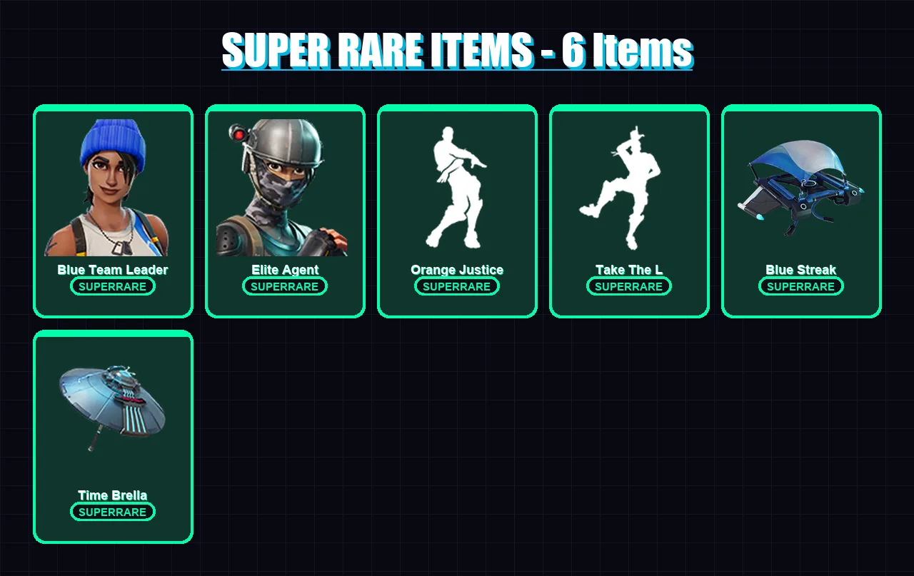 [PC/XBOX] | Blue Team Leader | Elite Agent | Dark Voyager | Moonwalker | Rust Lord | 7 skin | 25 pickaxe | 22 emote | 26 glider | Lv456