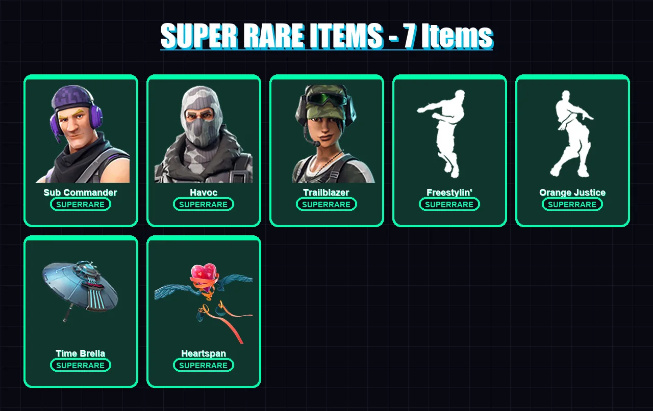 [PC/XBOX/PSN] | Sub Commander | Havoc | Trailblazer | Luxe | Zeus | 162 skin | 203 pickaxe | 157 emote | 177 glider | Lv2810