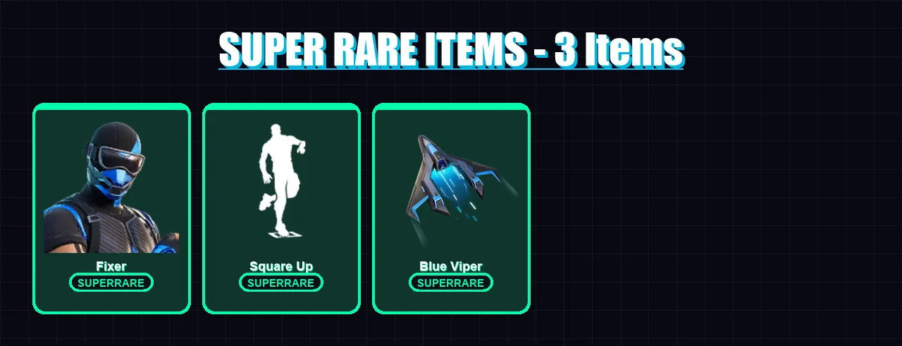 [PS4/PS5/PC] | Fixer | Paradigm (Reality-659) | Joey | The Ageless | Spire Assassin | 80 skin | 84 pickaxe | 59 emote | 65 glider | Lv960