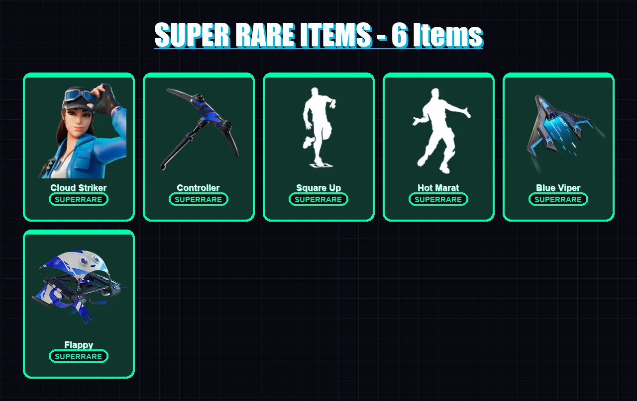 [PS4/PS5/XBOX/PC] | Cloud Striker | Ronin | Blackheart | Hybrid | The Foundation | 15 skin | 26 pickaxe | 28 emote | 26 glider | Lv577 — Fortnite account