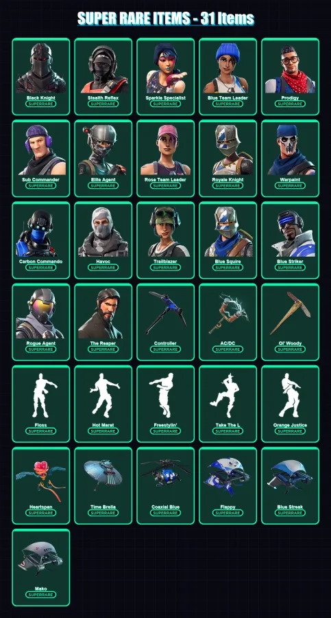 [SWITCH/PC] | Black Knight | Stealth Reflex | Reflex | 100 skin | Lv1158