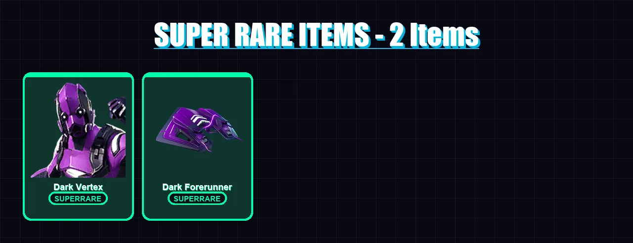 [PC/XBOX/PSN] | Dark Vertex | Ronin | Fusion | Sorana | Mandalorian | 73 skin | 75 pickaxe | 62 emote | 83 glider | Lv1342