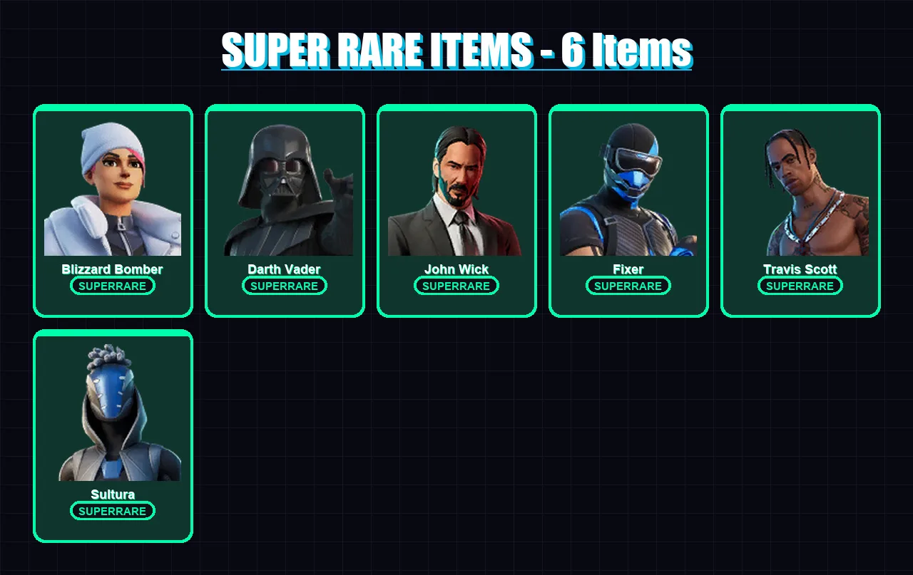 [PC/XBOX/PSN] | Blizzard Bomber | Darth Vader | John Wick | Fixer | Travis Scott | 166 skin | 194 pickaxe | 147 emote | 153 glider | Lv2207 — Fortnite account