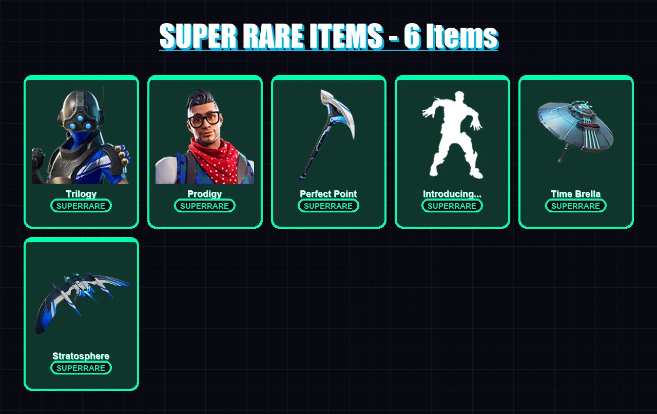[PS4/PS5/XBOX/PC] | Trilogy | Prodigy | Predator | Hybrid | Gear Specialist Maya | 33 skin | 34 pickaxe | 39 emote | 36 glider | Lv425