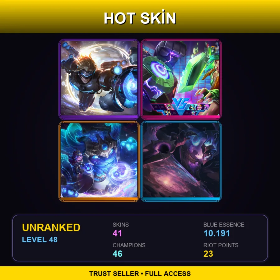 LAS | Lv48 | Unranked | 41 Skin | 46 Champ — Firecracker Teemo