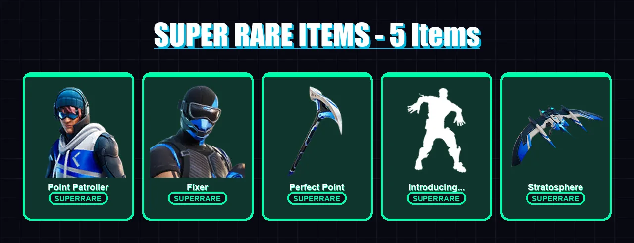 [PS4/PS5/XBOX/PC] | Point Patroller | Fixer | Eternal Knight | Fade | Ocean | 15 skin | 17 pickaxe | 18 emote | 17 glider | Lv271