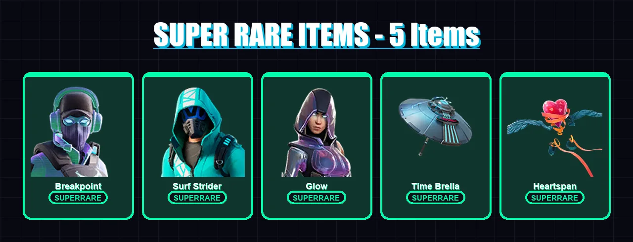 [PC/XBOX] | Breakpoint | Surf Strider | Glow | Spire Assassin | Luxe | 127 skin | 138 pickaxe | 133 emote | 139 glider | Lv2278
