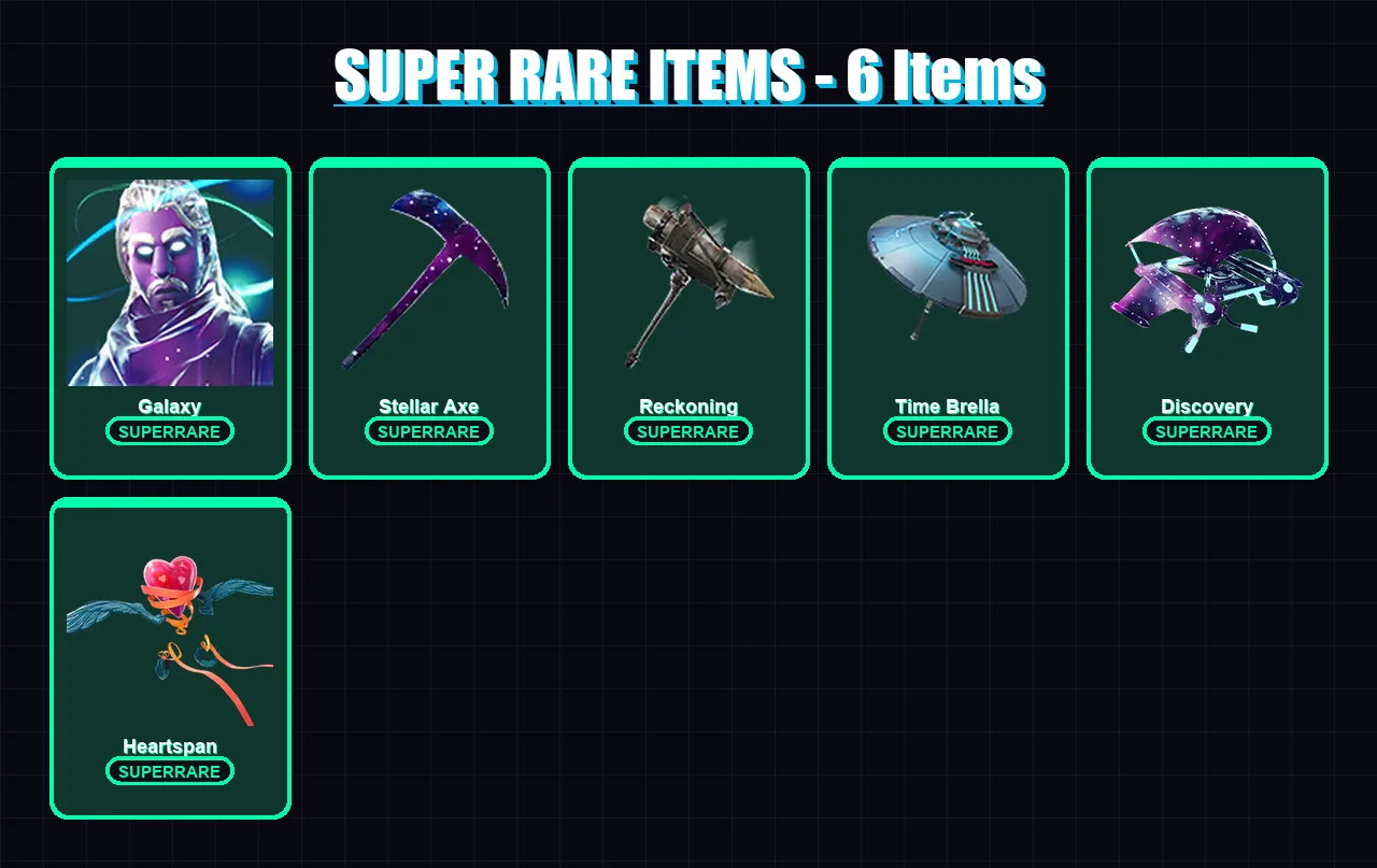 [PC/XBOX/PSN] | Galaxy | The Prisoner | Calamity | Omegarok | The Ice King | 27 skin | 28 pickaxe | 27 emote | 31 glider | Lv363