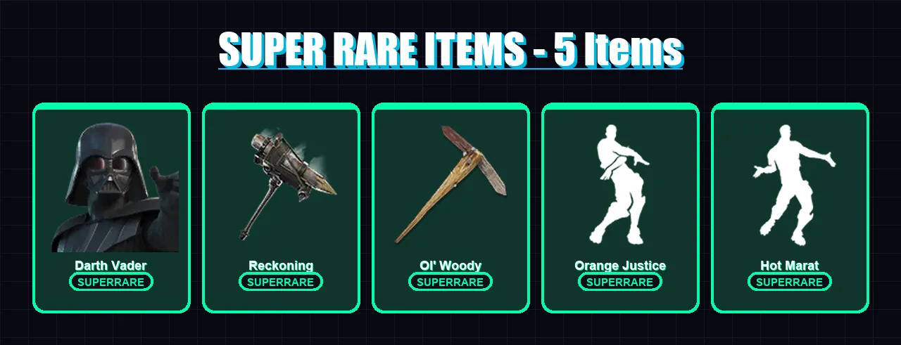 [PC/XBOX/PSN] | Darth Vader | Ragnarok | Twyn | The Origin | Enforcer | 101 skin | 125 pickaxe | 135 emote | 113 glider | Lv1625