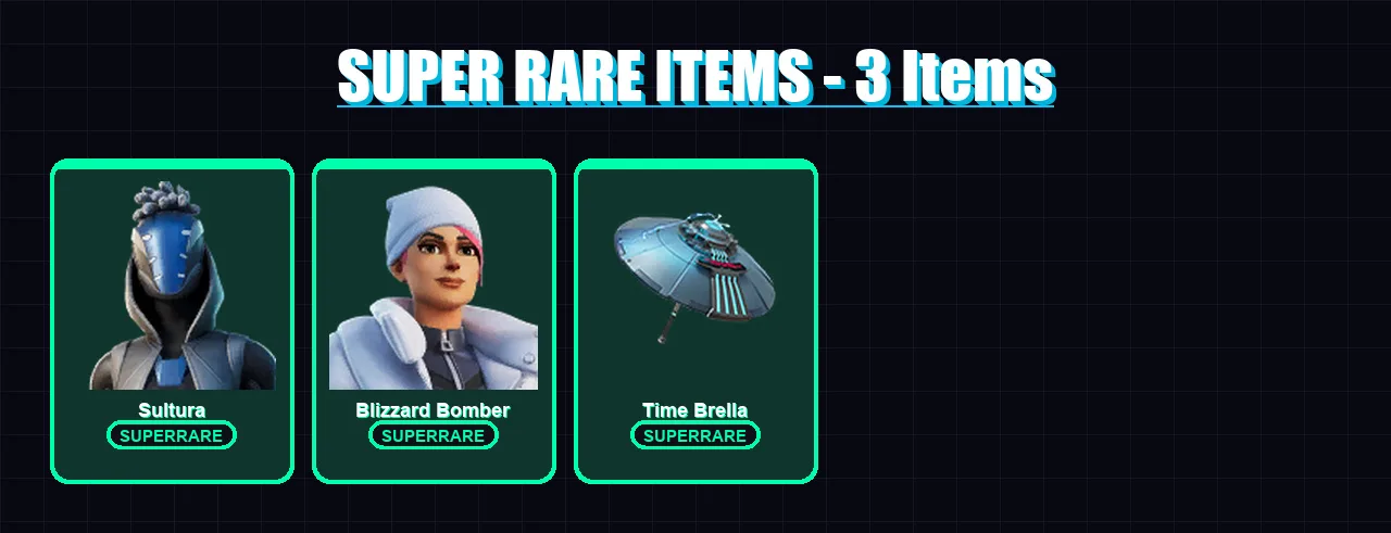 [PS4/PS5/XBOX/PC] | Sultura | Blizzard Bomber | Predator | Snap | The Cube Queen | 61 skin | 106 pickaxe | 82 emote | 79 glider | Lv1254
