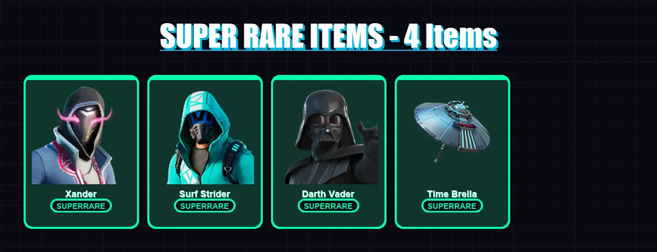 [PC/XBOX] | Polo Prodigy | Stadium Hero '92 | Xander | Surf Strider | Darth Vader | 143 skin | 203 pickaxe | 124 emote | 131 glider | Lv3007 — Fortnite account