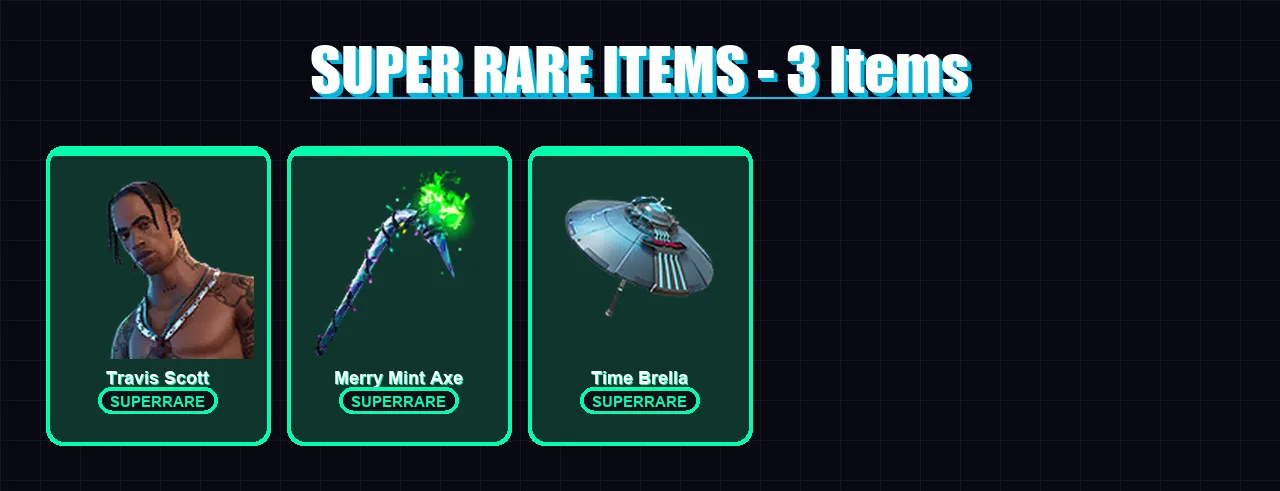 [PS4/PS5/XBOX/PC] | Travis Scott | Ruin | Hybrid | The Scientist | Gear Specialist Maya | 65 skin | 103 pickaxe | 86 emote | 95 glider | Lv1649
