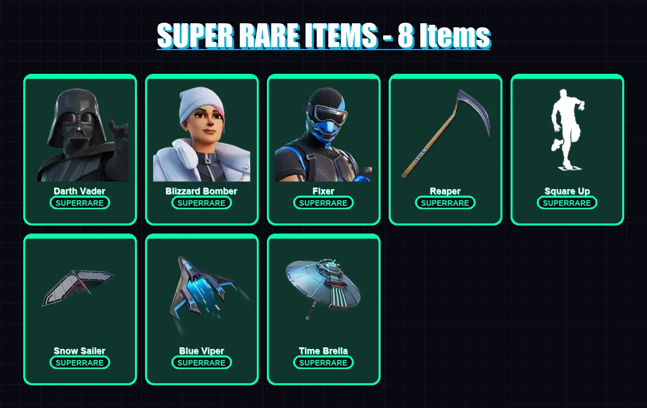 [PS4/PS5/XBOX/PC] | Darth Vader | Blizzard Bomber | Fixer | Blackheart | Deadpool | 159 skin | 200 pickaxe | 161 emote | 169 glider | Lv3204 — Fortnite account