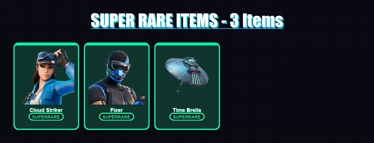 [PS4/PS5/XBOX/PC] | Cloud Striker | Fixer | Midas | Menace | Predator | 58 skin | 110 pickaxe | 77 emote | 96 glider | Lv1598