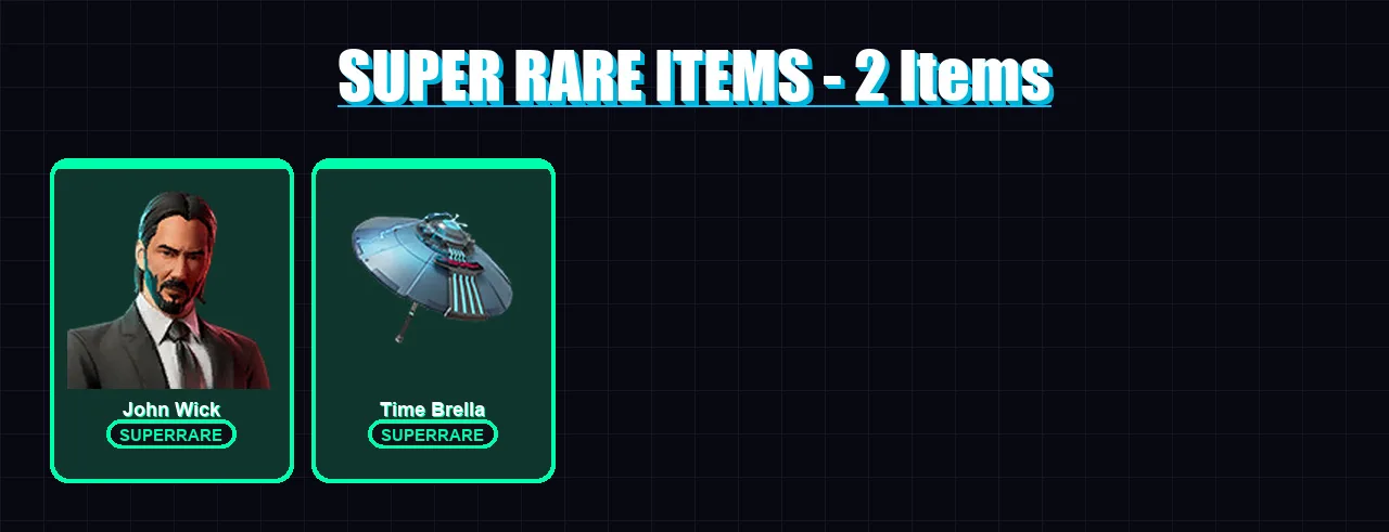 [PC/PSN] | John Wick | Era | Torin | Ronin | Vi | 292 skin | 297 pickaxe | 209 emote | 177 glider | Lv1941