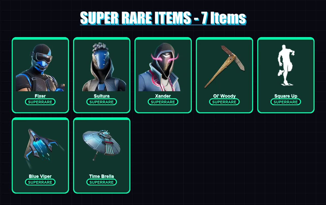 [PC/XBOX] | Fixer | Sultura | Xander | Renzo the Destroyer | Peter Griffin | 82 skin | 113 pickaxe | 83 emote | 99 glider | Lv1403