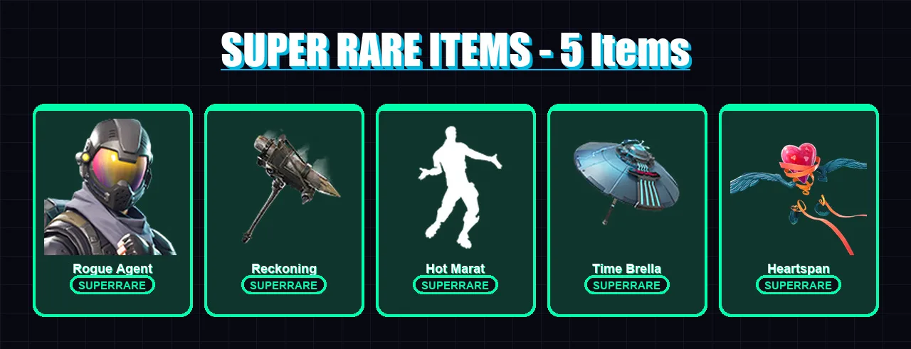 [PC/XBOX/PSN] | Rogue Agent | Dire | Omegarok | Lynx | Nezumi | 32 skin | 35 pickaxe | 35 emote | 40 glider | Lv451