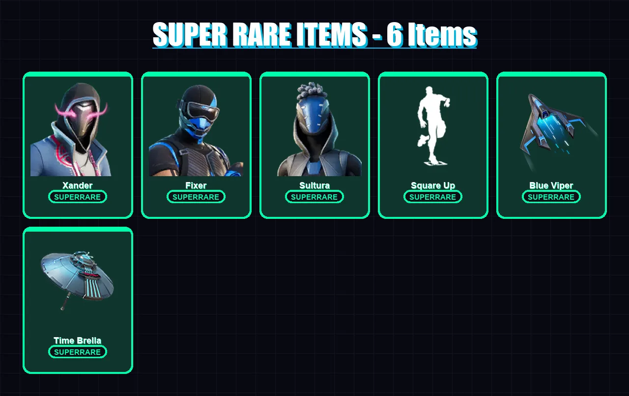 [PS4/PS5/XBOX/PC] | Xander | Fixer | Sultura | Deadpool | Peter Griffin | 127 skin | 153 pickaxe | 137 emote | 132 glider | Lv2187